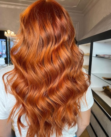 Balayage-Frisur aus dem Beauty salon Ladys Wien – Rückenansicht mit weichem Farbverlauf