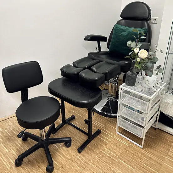 Fußpflege Wien – Pediküre-Bereich des Beauty salon Ladys